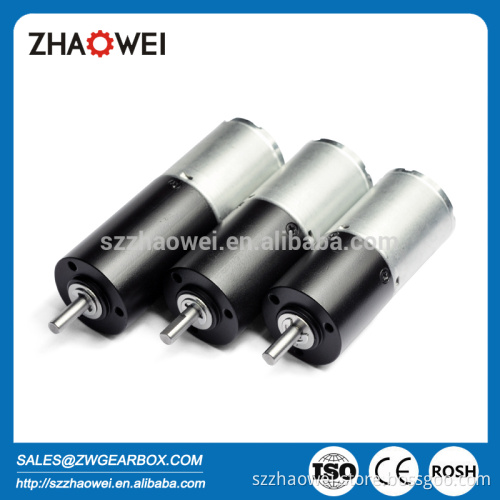 12V 24mm Micro DC Motor with Gearboxes
